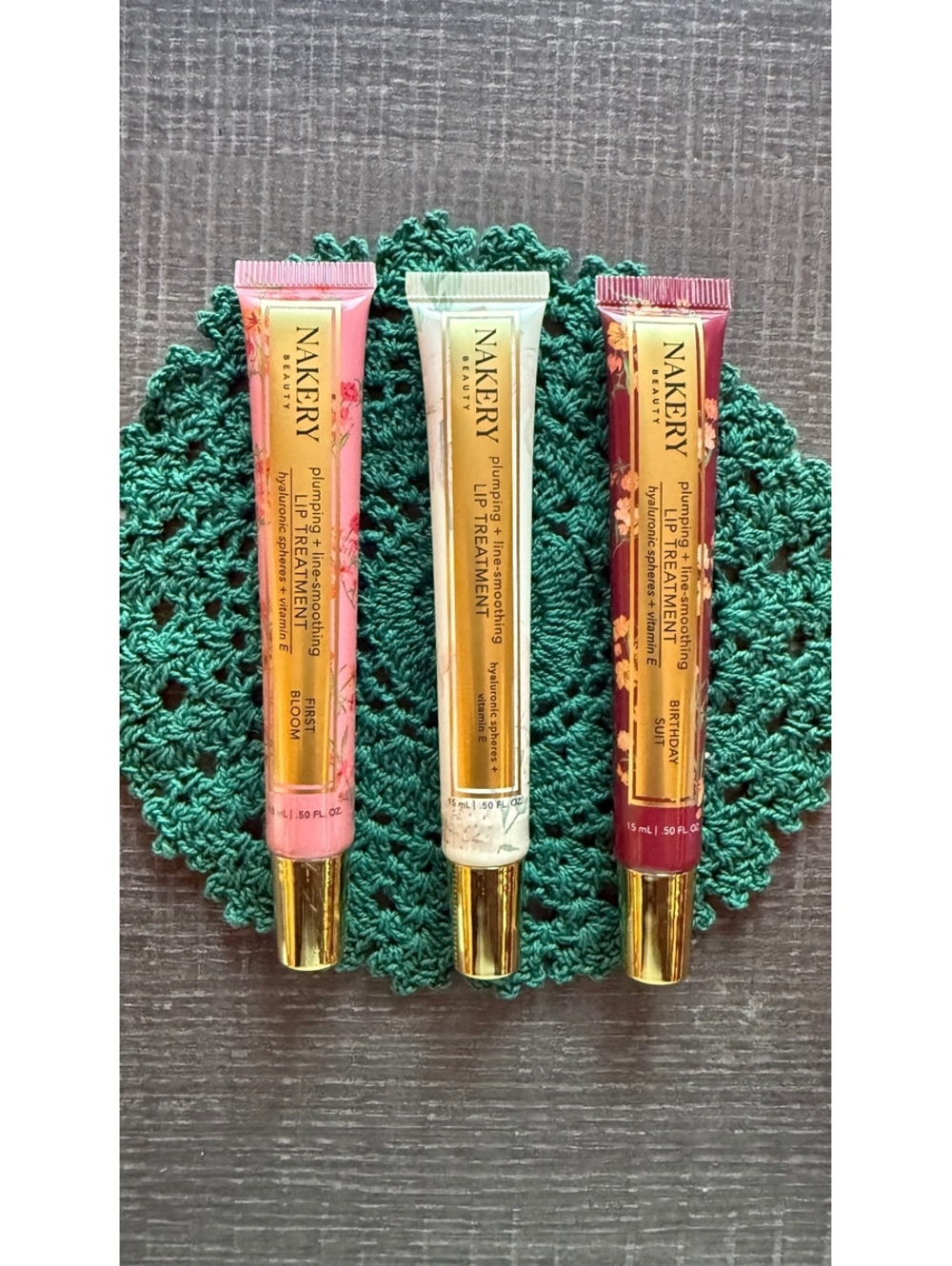 Nakery Lip Treatment Trio